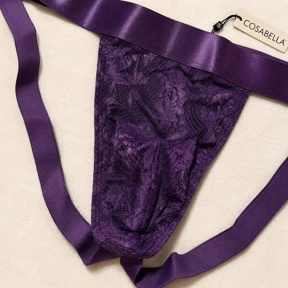COSABELLA NSN Men's Jock Strap Lace Jockstrap - Size L / NWT
